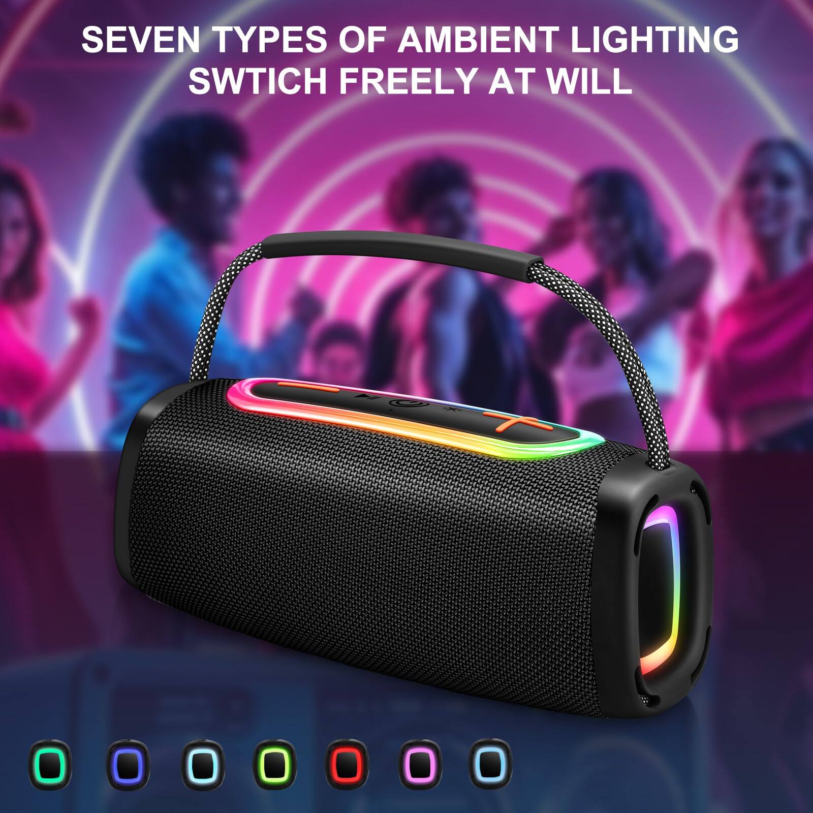 SEVEN TYPES OF AMBIENT LIGHTING SWITCH FREELY AT WILL
