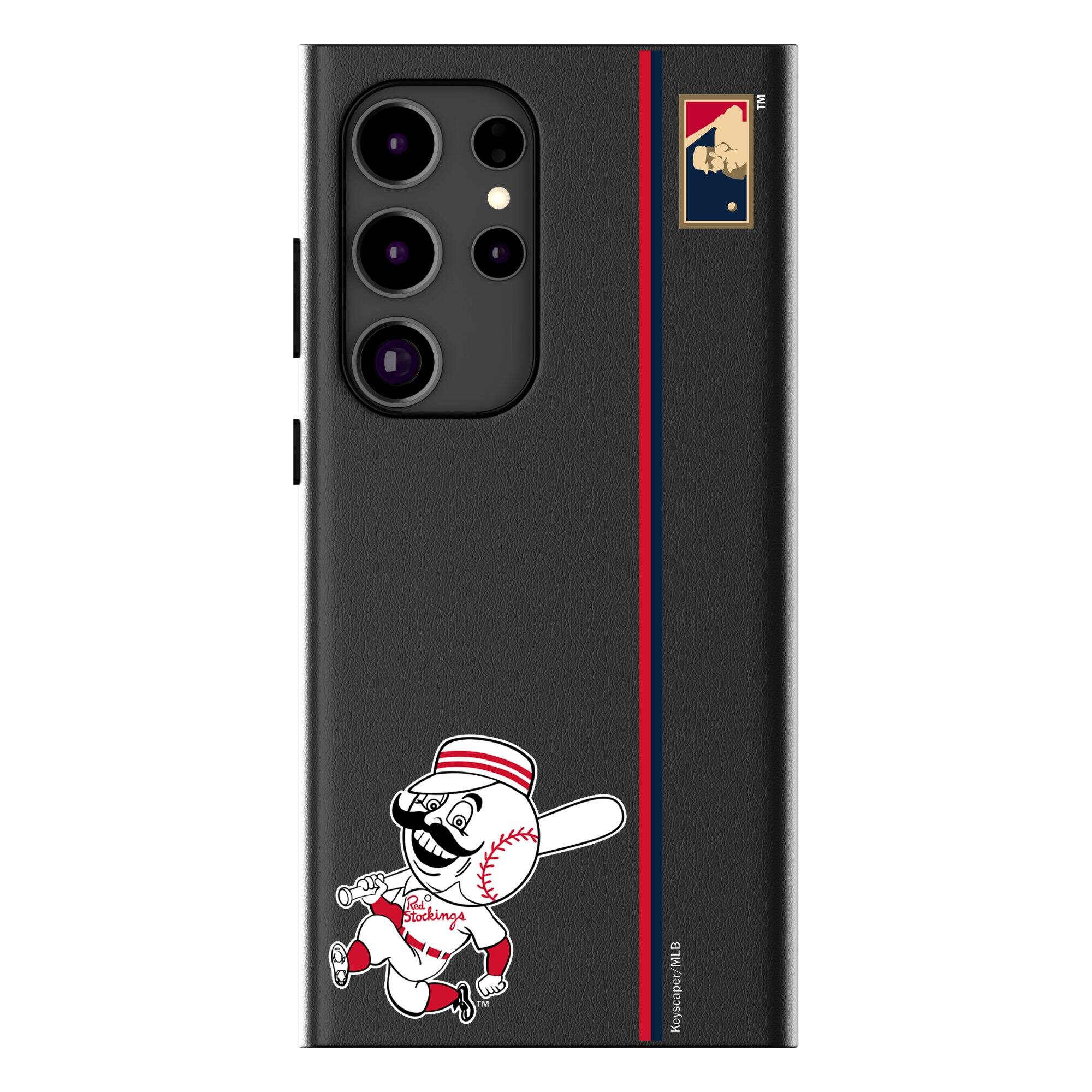 Keyscaper - MLB - Cincinnati Reds Galaxy Magnetic Bump Case - S25 Ultra - Black price history on PriceWatchPro