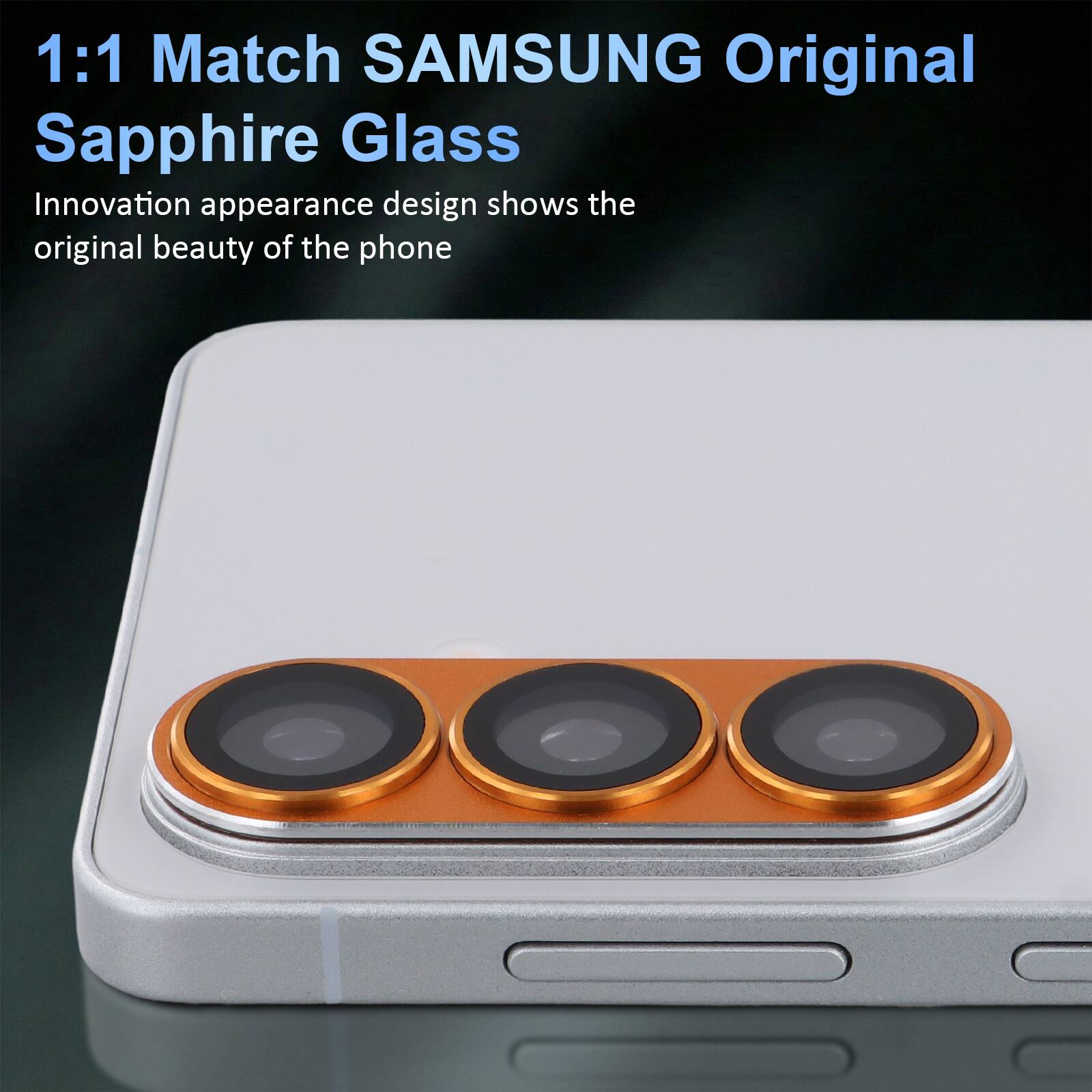 1:1 Match SAMSUNG Original Sapphire Glass

Innovation appearance design shows the original beauty of the phone
