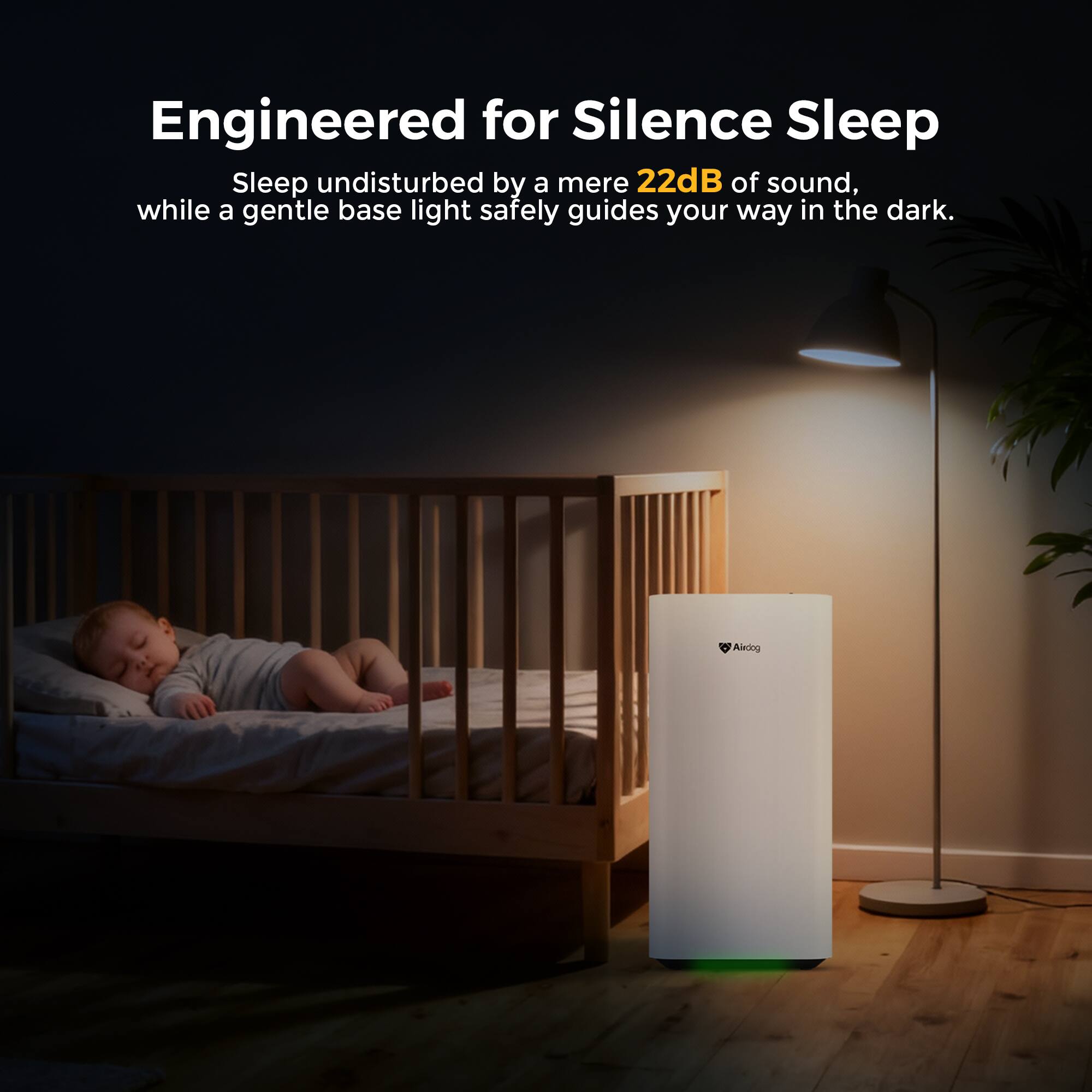 Airdog X3 Air Purifier for Bedroom with Washable Filter TPA