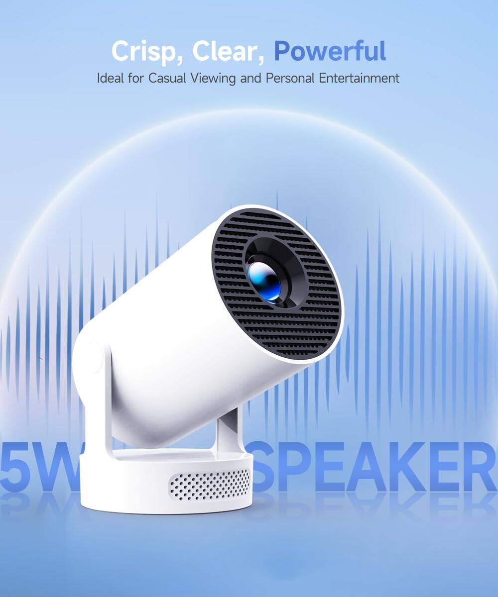 Crisp, Clear, Powerful  
Ideal for Casual Viewing and Personal Entertainment  

5W PM SPEAKER