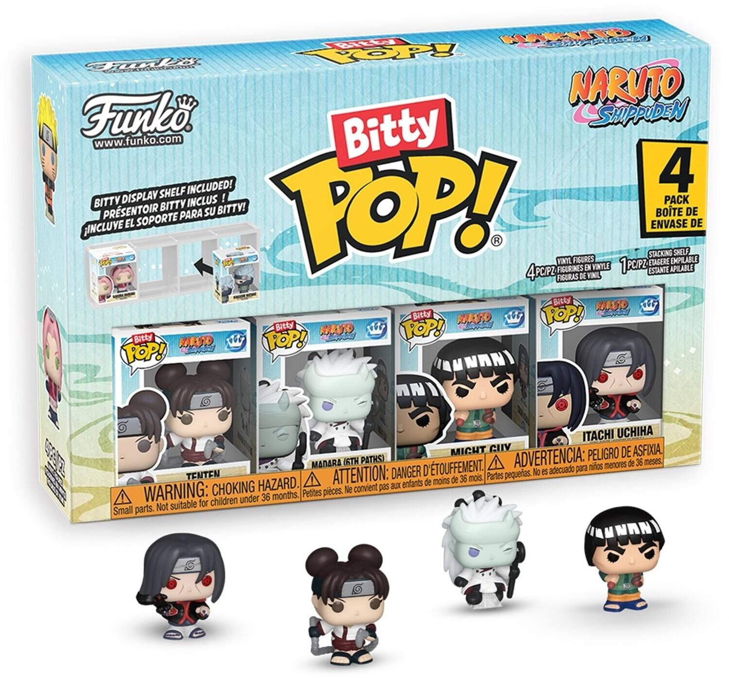 Funko Bitty POP!: Naruto Shippuden - Battles 4-Pack - COLLECTIBLES