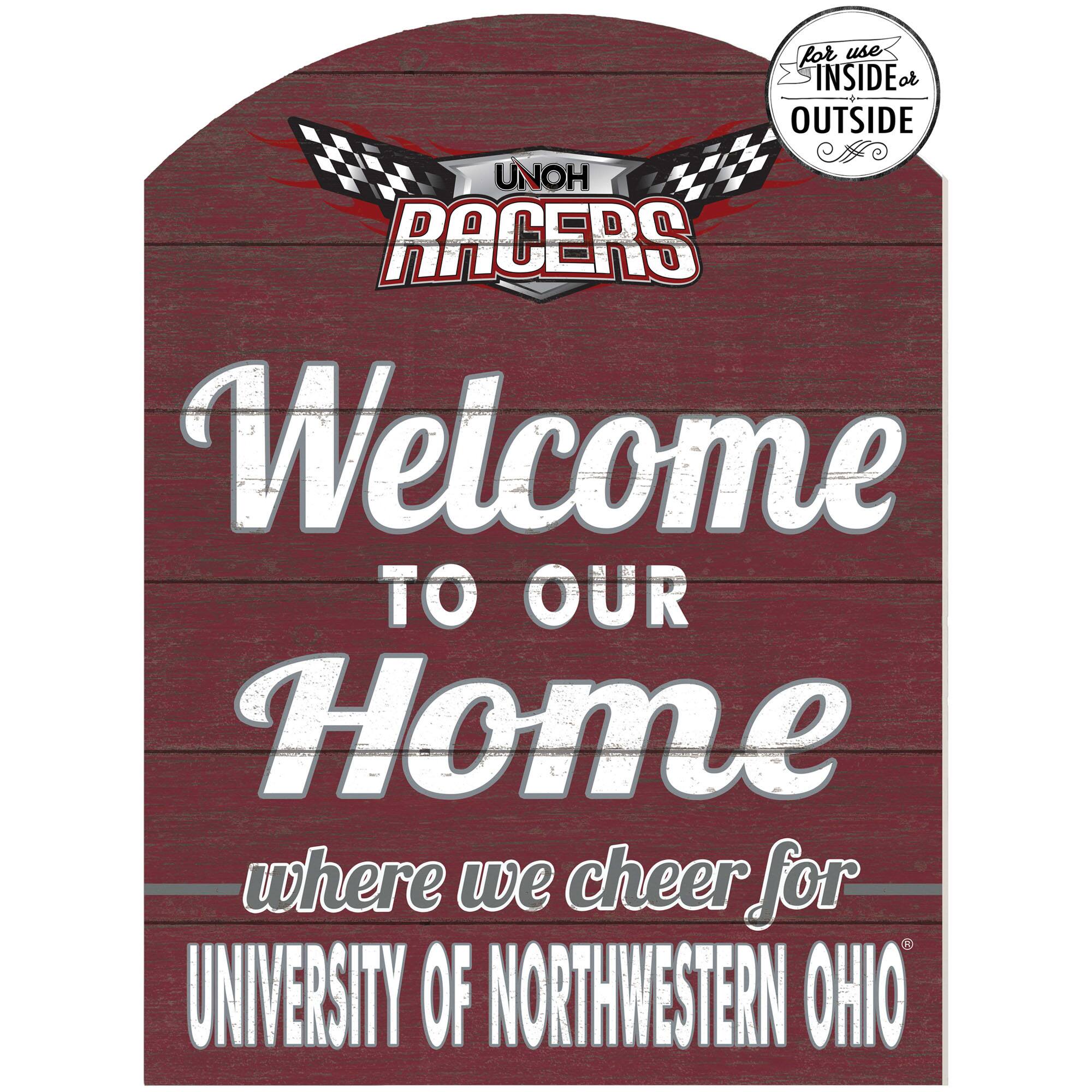Northwestern Ohio Racers 16'' x 22'' Indoor/Outdoor Marquee Sign