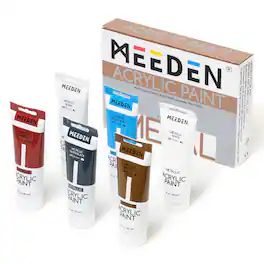 Meeden - 6-COLOR METALLIC ACRYLIC PAINT