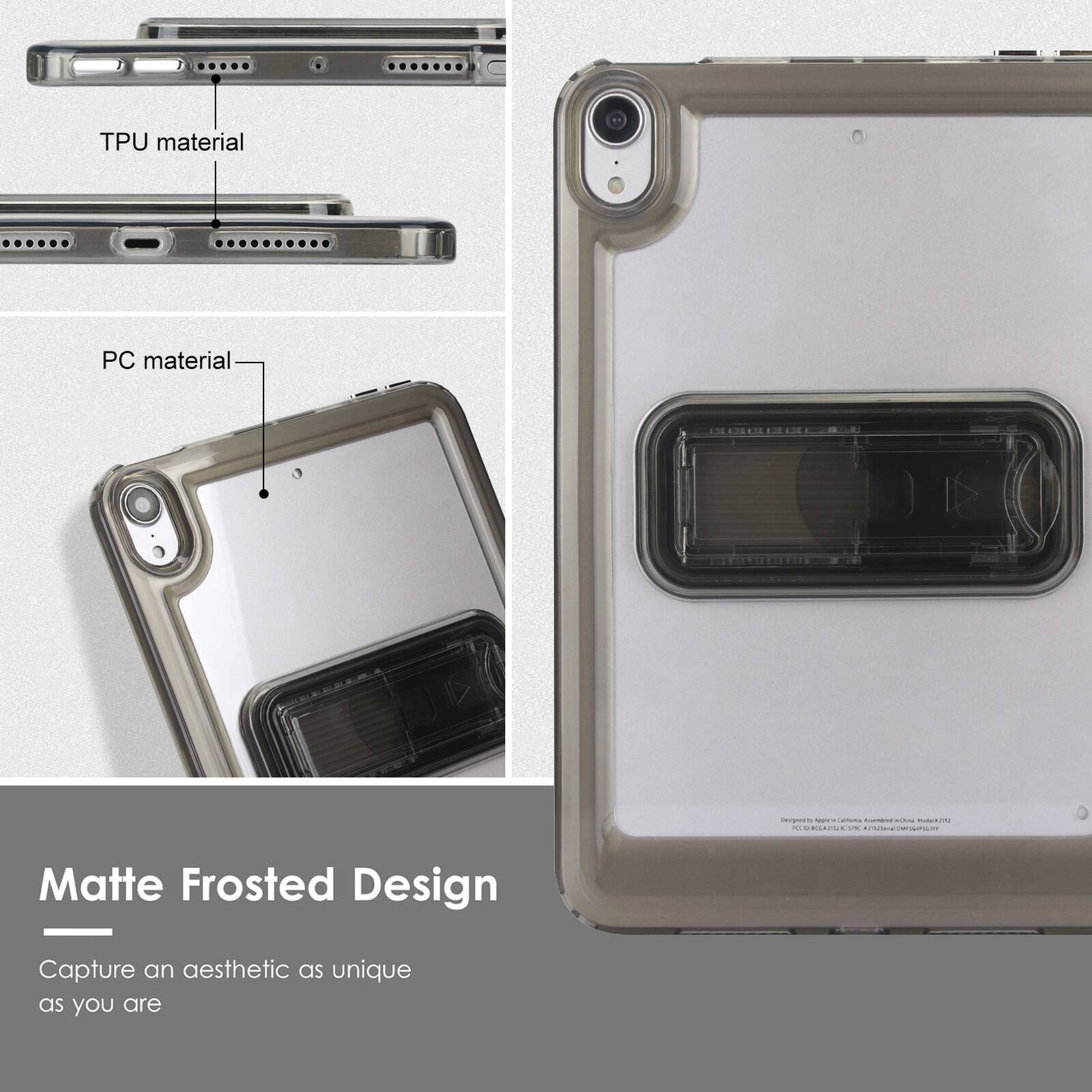 TPU material  
PC material  

Matte Frosted Design  
Capture an aesthetic as unique as you are