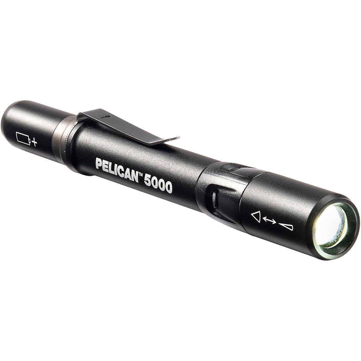 Pelican - 5000 LED Flashlight, 202 Lumens, Black, AAA Battery Power