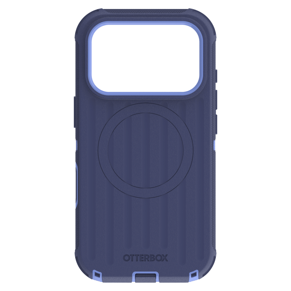 Alt View 4. OtterBox - Defender Pro MagSafe Case for Apple iPhone 18 Pro / 17 Pro - Blue.
