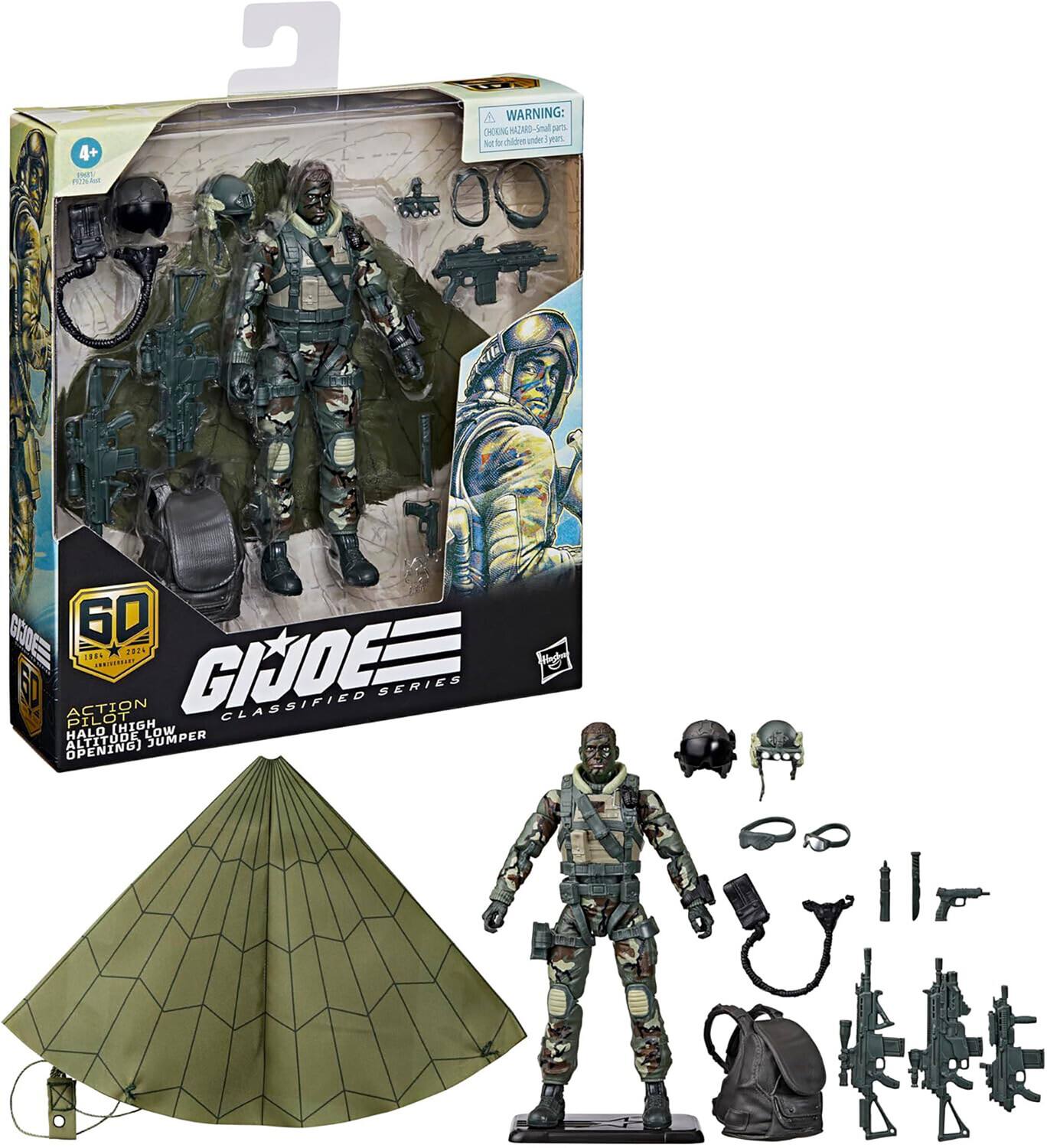 Hasbro G.I. Joe Classified Series 60th Anniversary Action Pilot