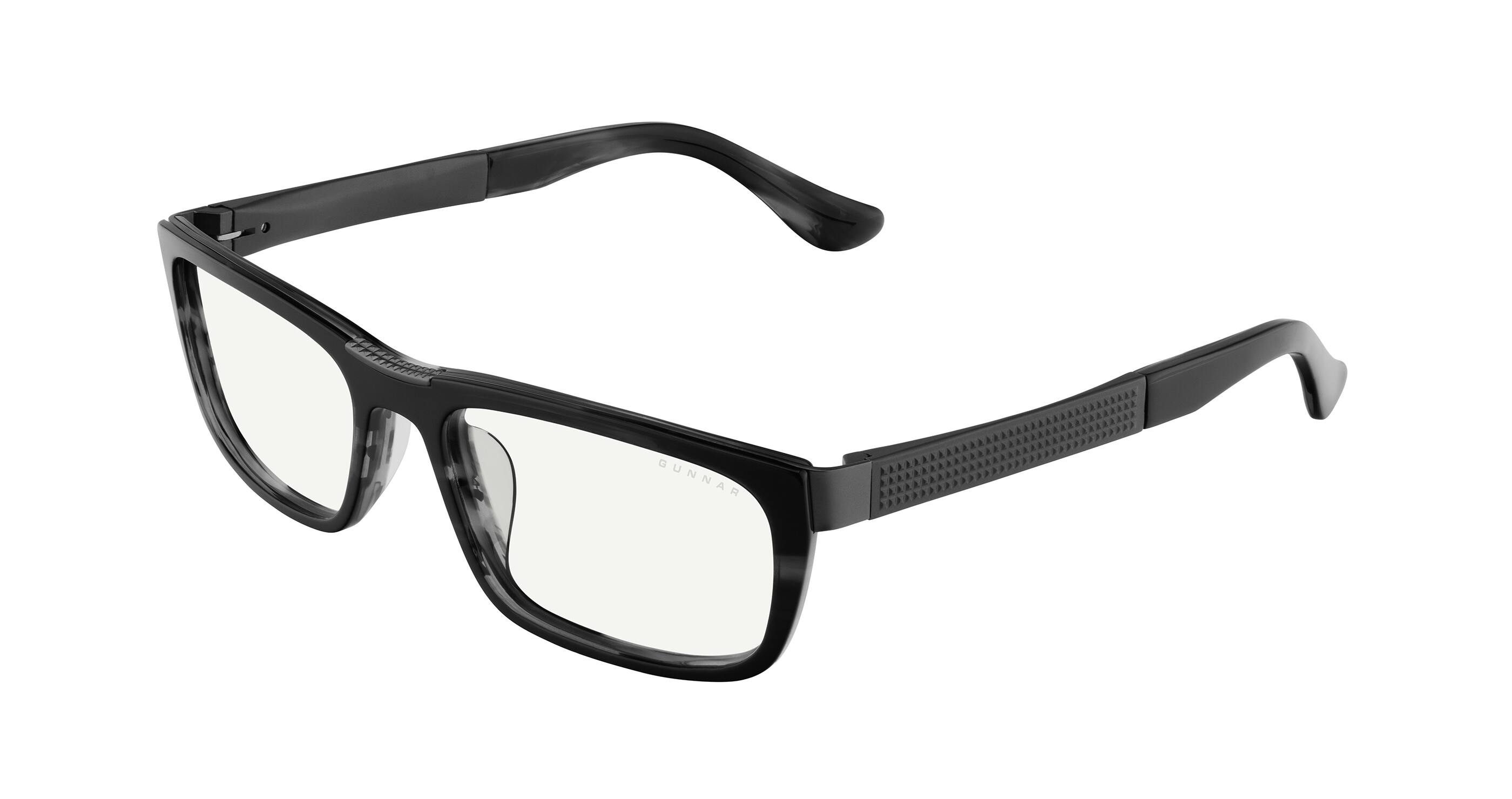 Back. GUNNAR - Tahoe Computer Glasses with Blue Light Reduction, Clear Pro Mineral Lenses - Slate.