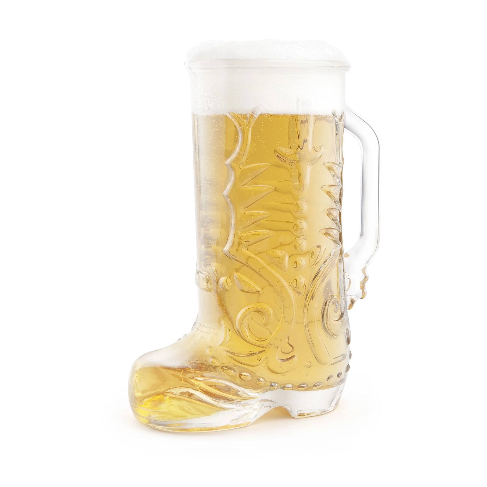 Final Touch Wild West Boot Glass, 22 oz / 650 ml, Glass Clear - Best Buy