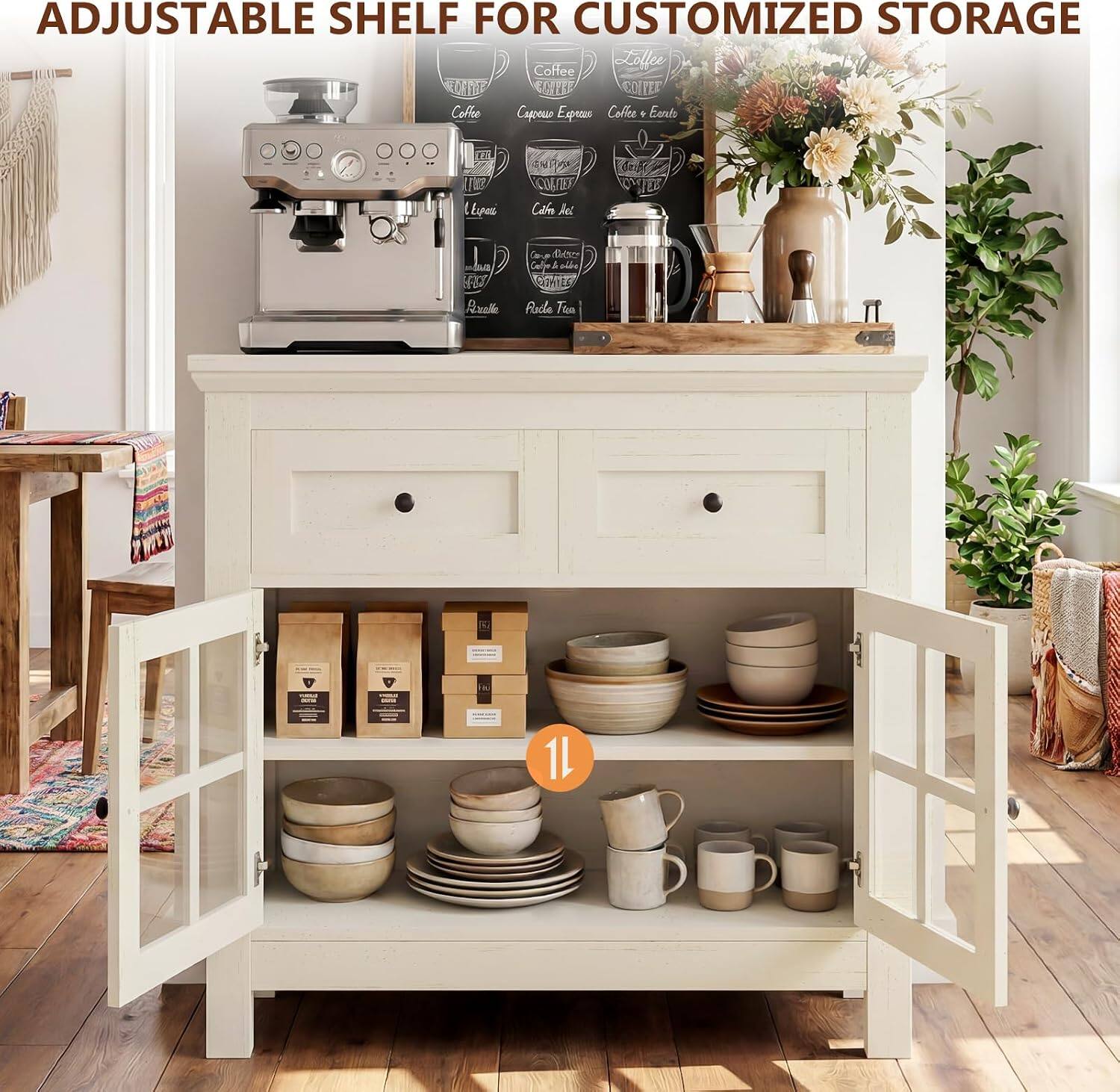ADJUSTABLE SHELF FOR CUSTOMIZED STORAGE