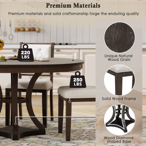Premium Materials

Premium materials and solid craftsmanship forge the enduring quality

220 LBS

Unique Natural Wood Grain

250 LBS

Solid Wood Frame

Wood Diamond-shaped Base