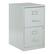 Alt View 11. OSP Home Furnishings - 2 Drawer Locking Metal File Cabinet - Gray.