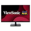 Front. ViewSonic - VA2756-4K-MHD 27" IPS LCD 4K UHD Monitor (HDMI, Display Port) - Black.