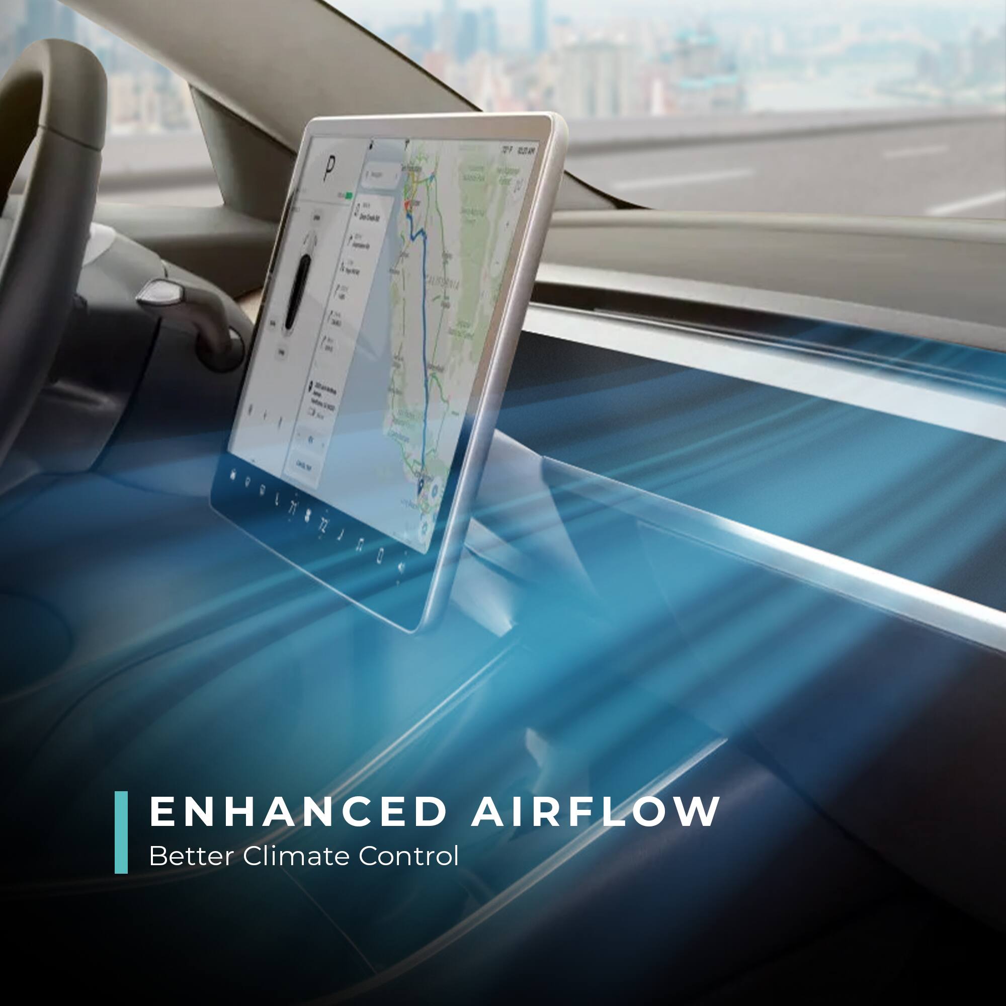 Enhanced Airflow: Better Climate Control