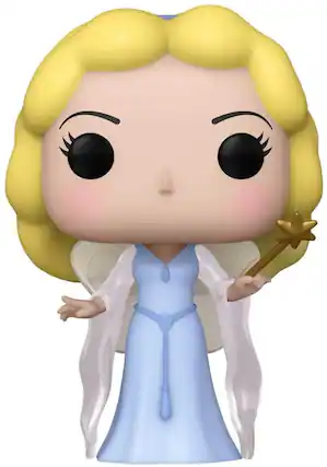 Front. Funko - Disney Pinocchio Funko POP Vinyl Figure | Blue Fairy - Blue.