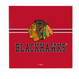 Evergreen Enterprises - Chicago Blackhawks 12" x 12" Wood Wall Sign - Multicolor