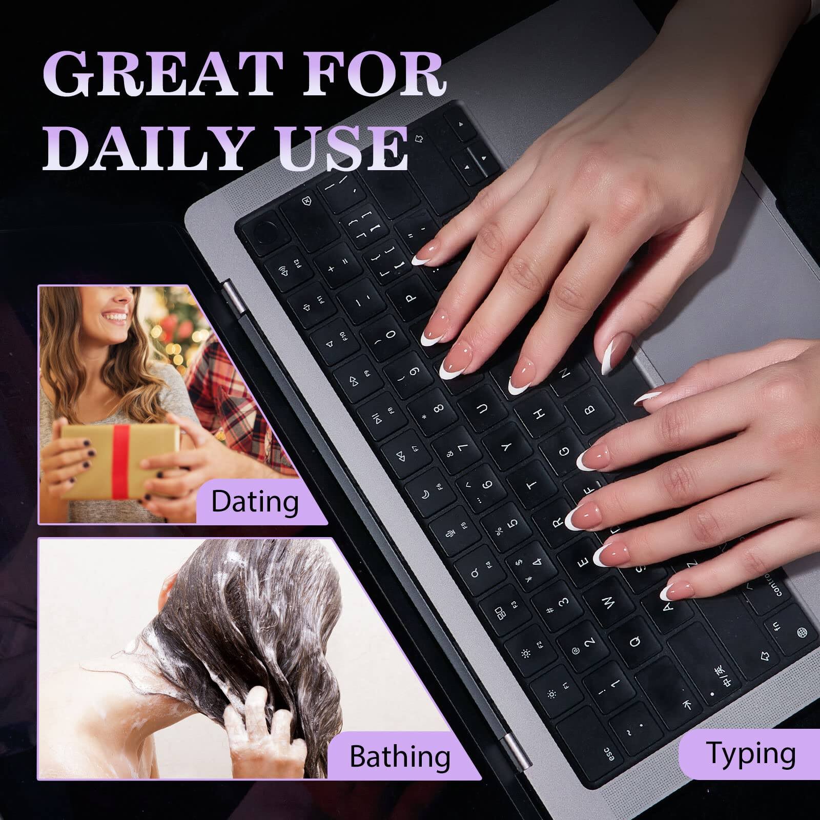 GREAT FOR DAILY USE

Dating  
Bathing  
Typing