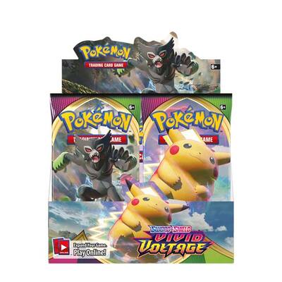 Pokmon Pokemon TCG: Sword & Shield Vivid Voltage Booster Box 36 Packs - Best Buy Pokmon Pokemon TCG: Sword & Shield Vivid Voltage Booster Box 36 Packs - Best Buy