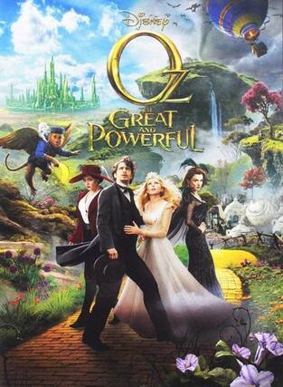 Front. Oz: The Great and Powerful - DVD.