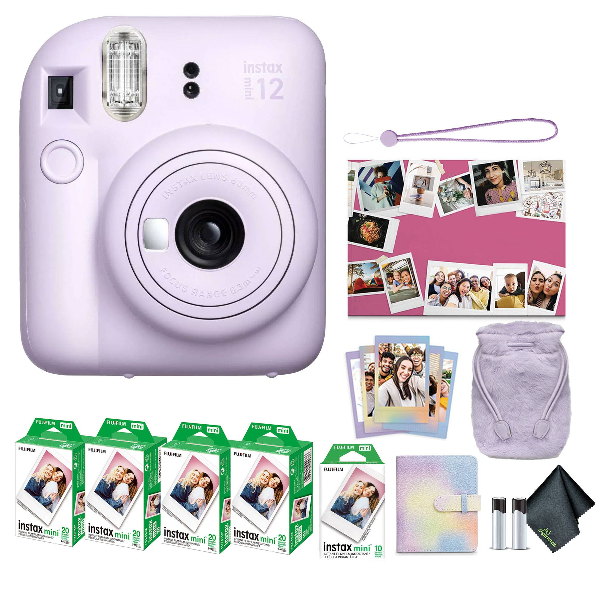 instax mini 12  
LENS INSTAX 60mm  
FOCUS RANGE 0.3m~9m  

FUJIFILM  
instax mini 20  
instax mini 10  

instax mini 2  
instax mini 20  
instax 20  
instax mini 10