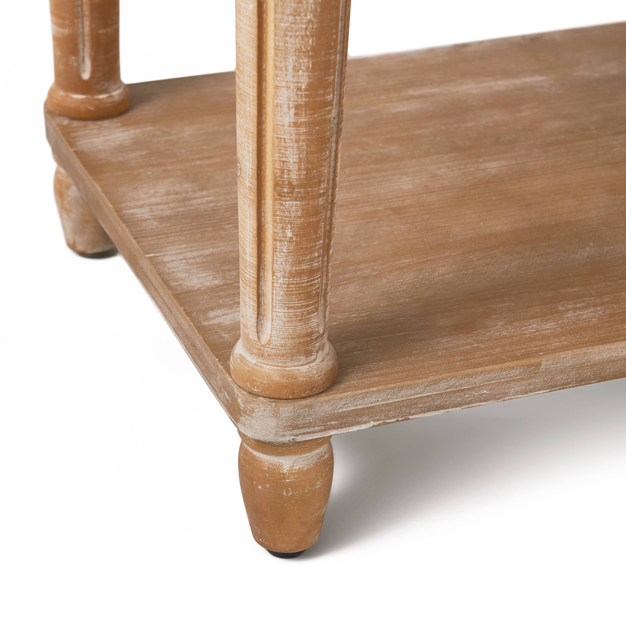 Alt View 17. Finch - Graydon Upholstered Bench - Distressed Natural.