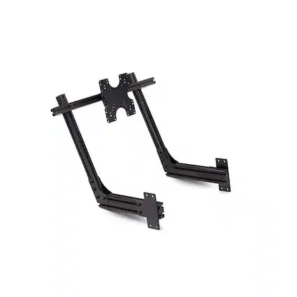 Front. Next Level Racing - Next Level Racing Elite Direct Monitor Mount Black Edition - Black.