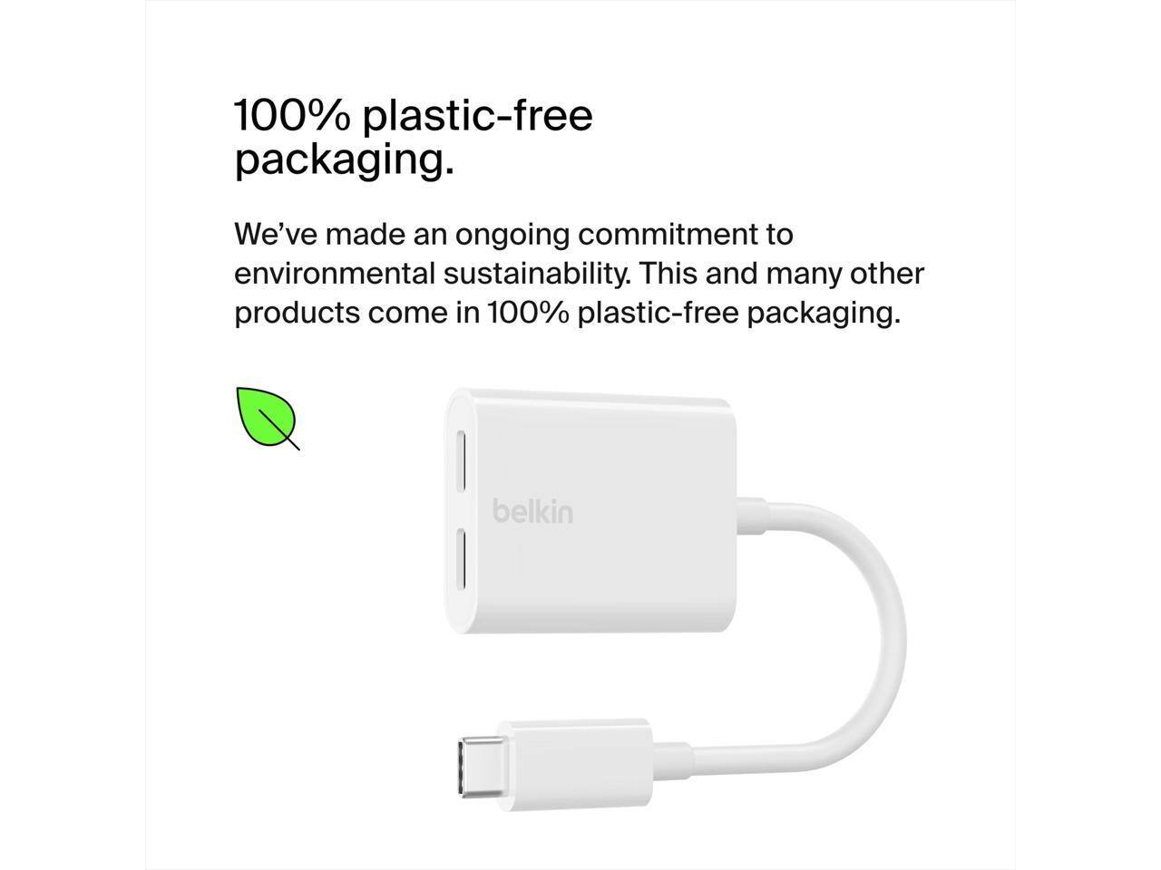 100% plastic-free packaging.

We've made an ongoing commitment to environmental sustainability. This and many other products come in 100% plastic-free packaging.