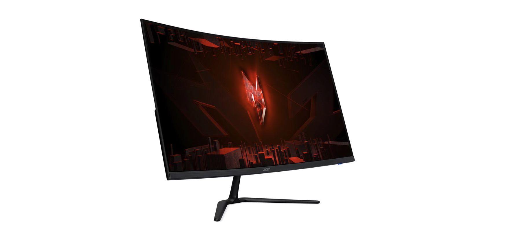 Angle. Acer - Acer 32" Nitro ED0 Monitor VA LCD 1920x1080 165Hz 250Nit 1ms HDMI.
