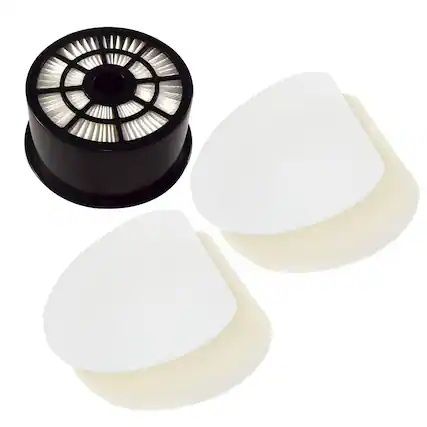 Front. HQRP - HQRP Exhaust and Foam Felt Filter Kit for Shark Rotator NV400 NV401 NV402 Vacuums, Replacement for XFH400 XFF400.