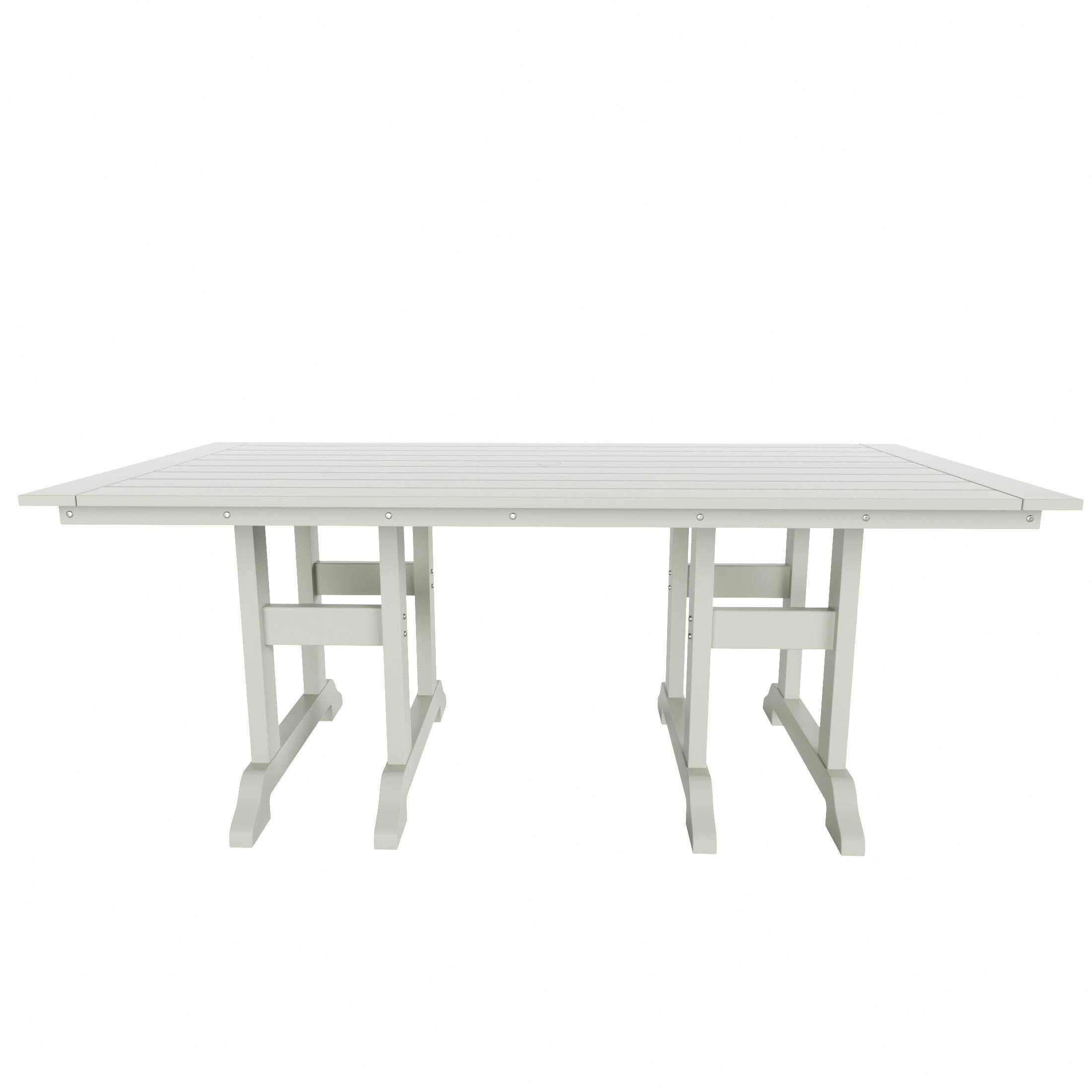 Left. WestinTrends - WestinTrends Malibu 71" Outdoor Patio Dining Table - Sand.