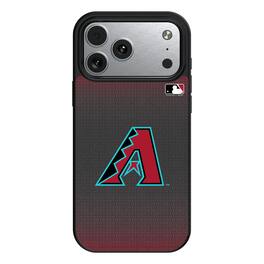 Keyscaper - MLB - Arizona Diamondbacks Linen Logo iPhone Magnetic Bump Case - 15 - Black
