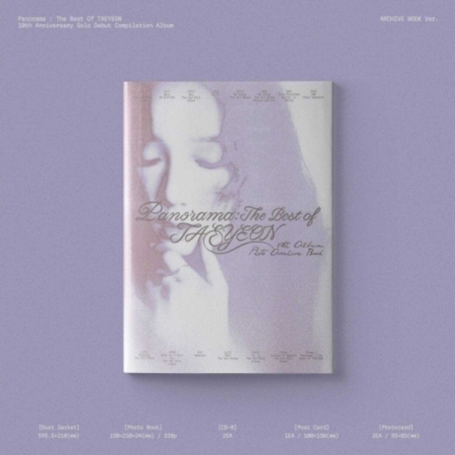 Taeyeon - Panorama : The Best Of Taeyeon - Archive Book Version - incl. 220pg Photobook, Postcard + - COMPACT DISCS [CD] price history on PriceWatchPro
