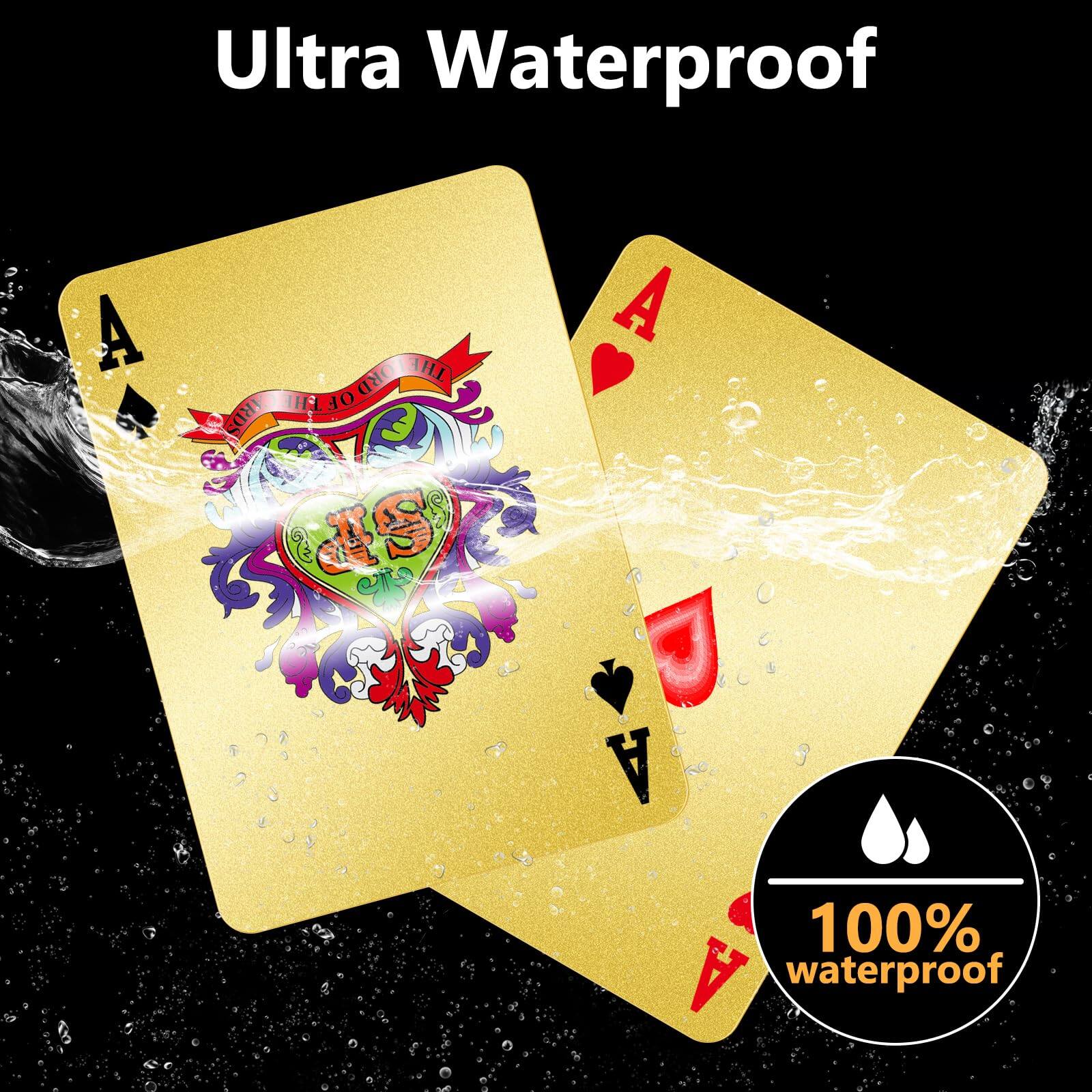 EZTW1 Waterproof Plastic Playing Durable Cool Of Professional Vintage ...