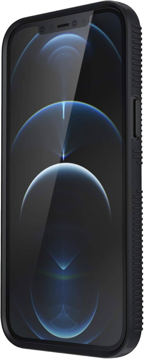 Alt View 2. Speck - Speck - CandyShell Pro Grip Case For Apple iPhone 12 pro max - Black/Black - Black.