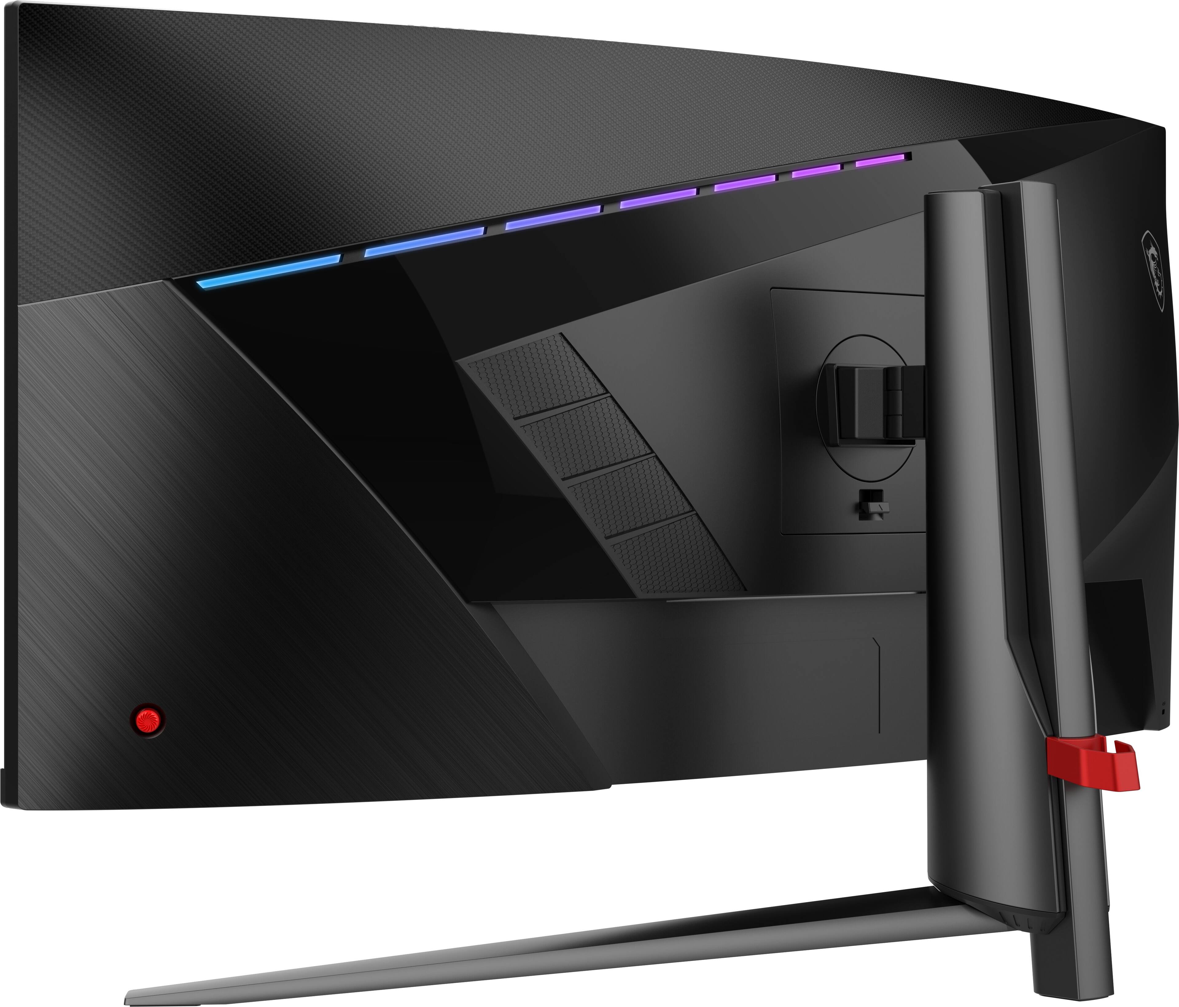 Alt View 6. MSI - MAG 345CQRF E20 34" UWQHD Curved Rapid VA 200Hz 0.5ms Gaming Monitor with Free Sync Premium and HDR Ready (HDMI, DP) - Black.