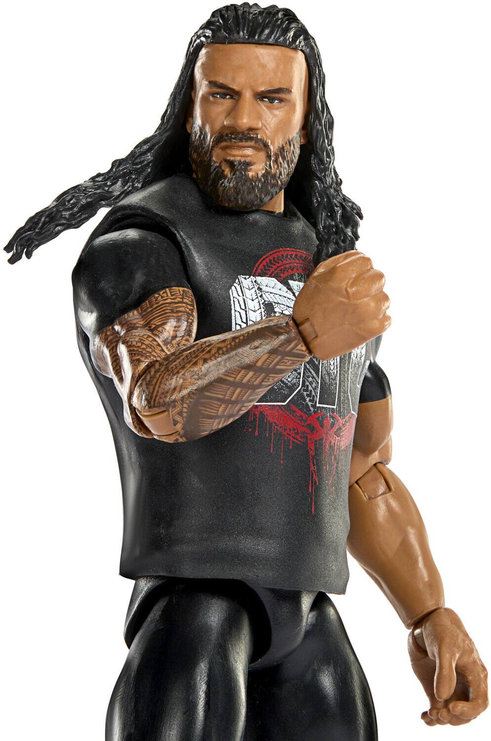 Alt View 3. Mattel - Mattel Collectible - WWE Main Event 6" Roman Reigns Action Figure   - COLLECTIBLES - Multicolor.