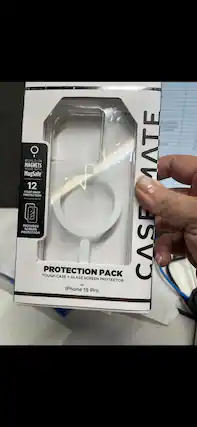 MagSafe MAGNETS WORK BUILT-IN I WITH MATE 12 FOOT DROP PROTECTION 1 INCLUDES SCREEN PROTECTOR TOUGH PROTECTION CASE + GLASS SCREEN PACK PROTECTOR CASE for iPhone 15 Pro