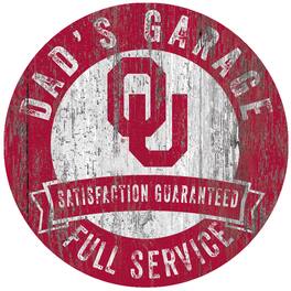 Fan Creations - Oklahoma Sooners 12" x 12" Dad's Garage Sign - Multicolor