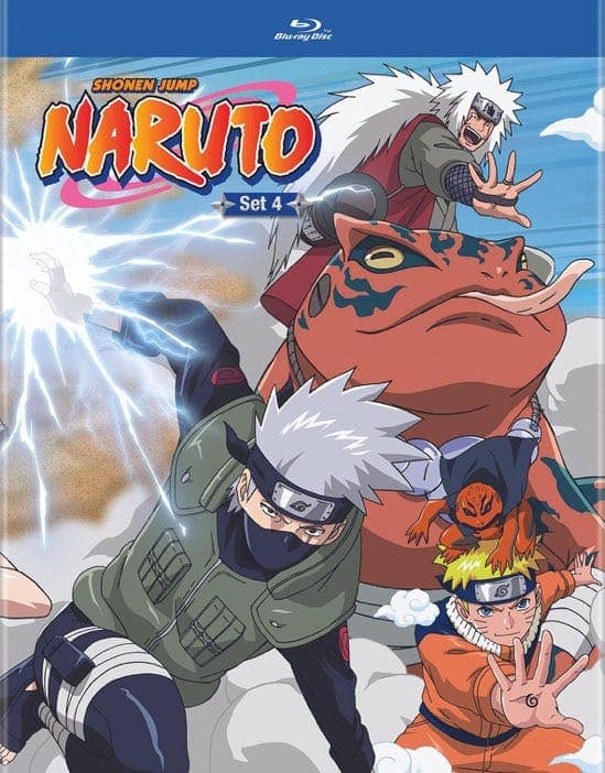 Front. Naruto - Set 4 (Box Set) [Blu-ray].