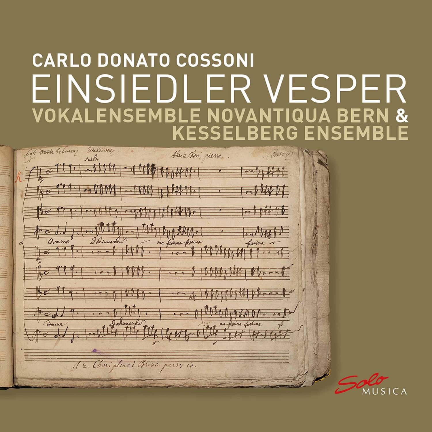 Vokalensemble Novantiqua Bern  Kesselberg Ensemble - Einsiedler Vesper   - COMPACT DISCS [CD] price history on PriceWatchPro