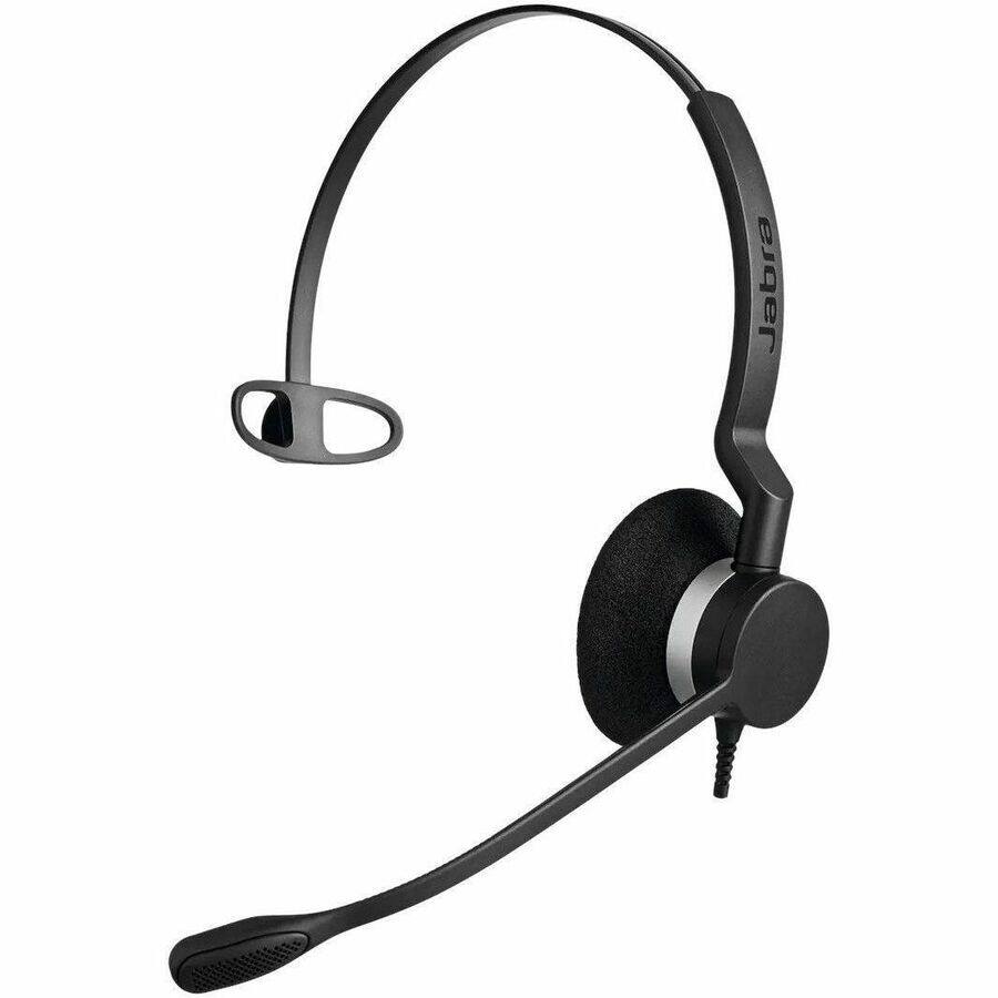 Alt View 1. Jabra - Jabra BIZ 2300 Headset - Microsoft Teams Certification - Mono - USB Type A, USB Type C - Wired - Over-the-head - Black.