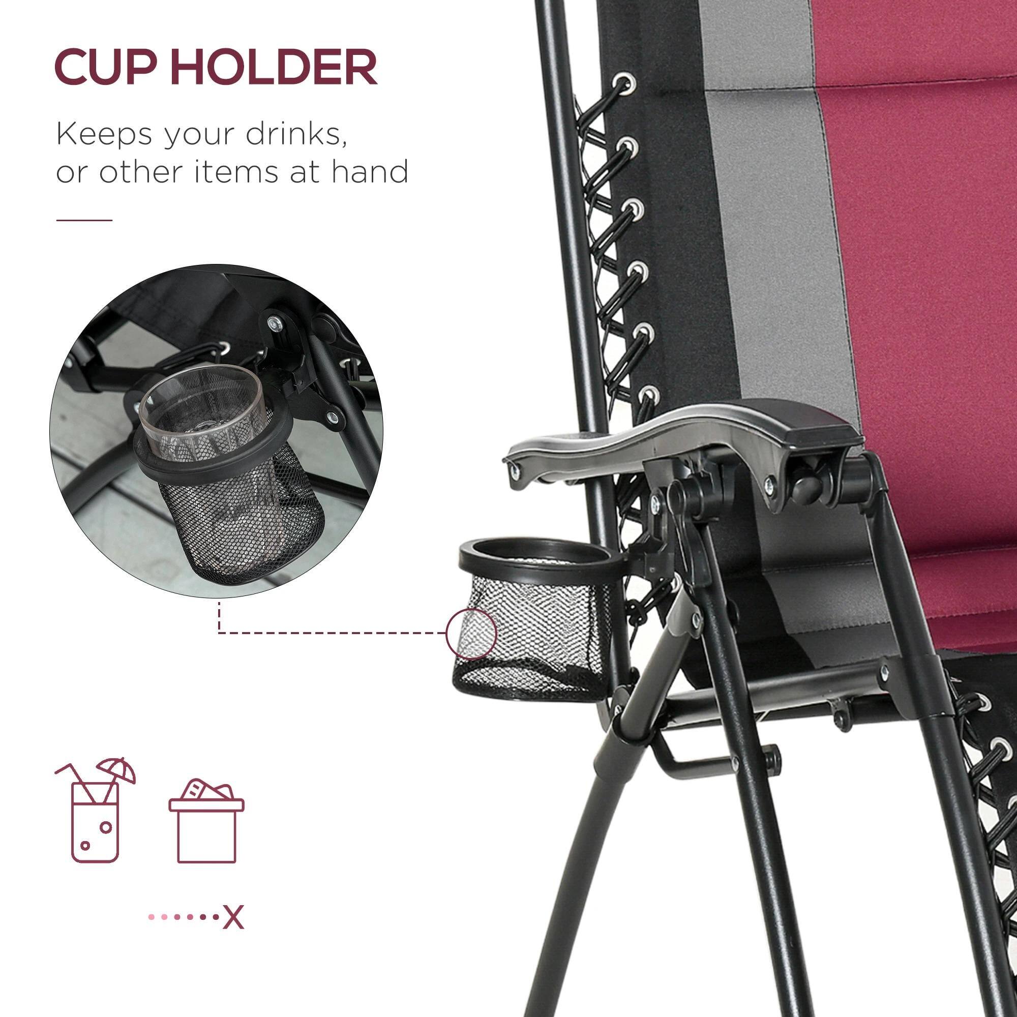 CUP HOLDER
Keeps your drinks, or other items at hand
......X