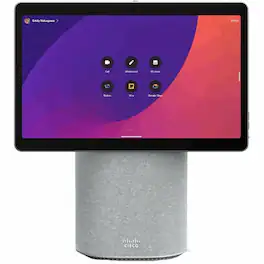 Cisco - Desk Mini 15.6" Full HD Touchscreen Video Conferencing System, First Light, CS-DESKMINI-K9 - Gray
