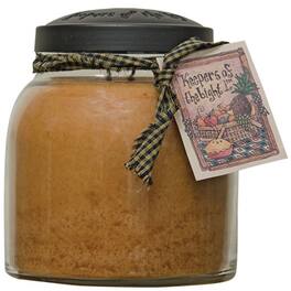 BreeBe - Pecan Belgium Waffles Papa Jar Candle 34oz - Yellow, Black