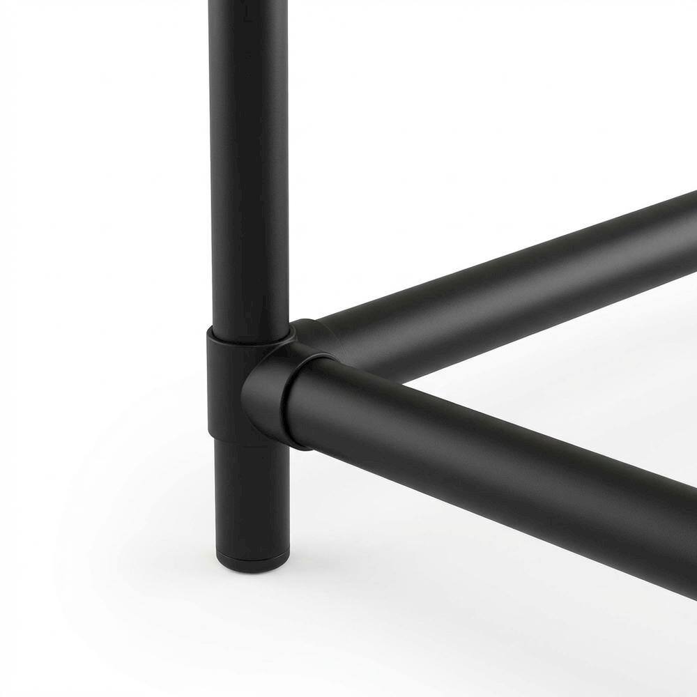 Alt View 2. FurniFact - Espresso Toilet Space Saver with 3 Shelves and Sturdy Design - Espresso/Black.