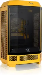 Thermaltake - The Tower 300 Micro ATX PC Case - Bumblebee Yellow - Front_Zoom