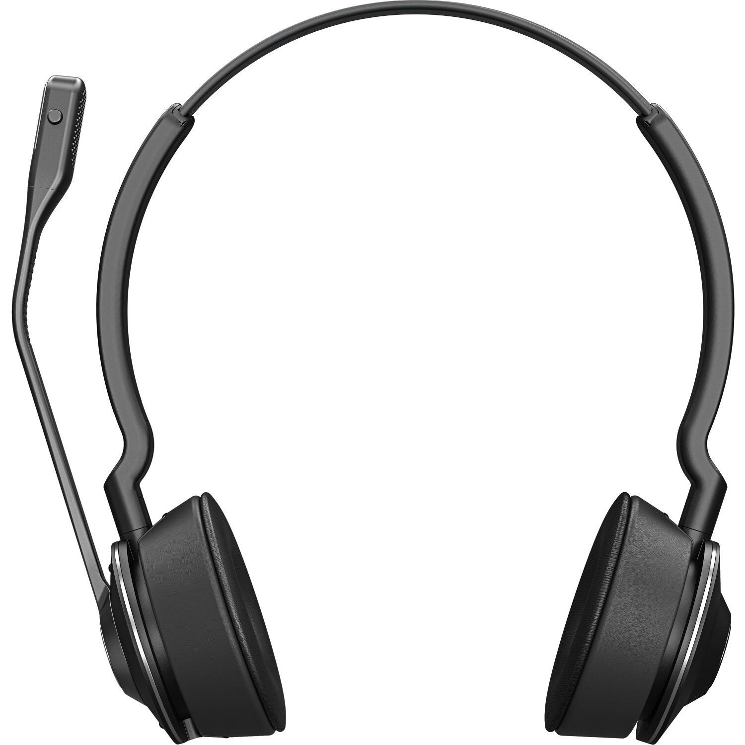 Alt View 7. Jabra - Jabra Engage 65 Headset - Stereo - Wireless - DECT - 492.1 ft - Over-the-head - Binaural - Supra-auralTAA Compliant - Black.
