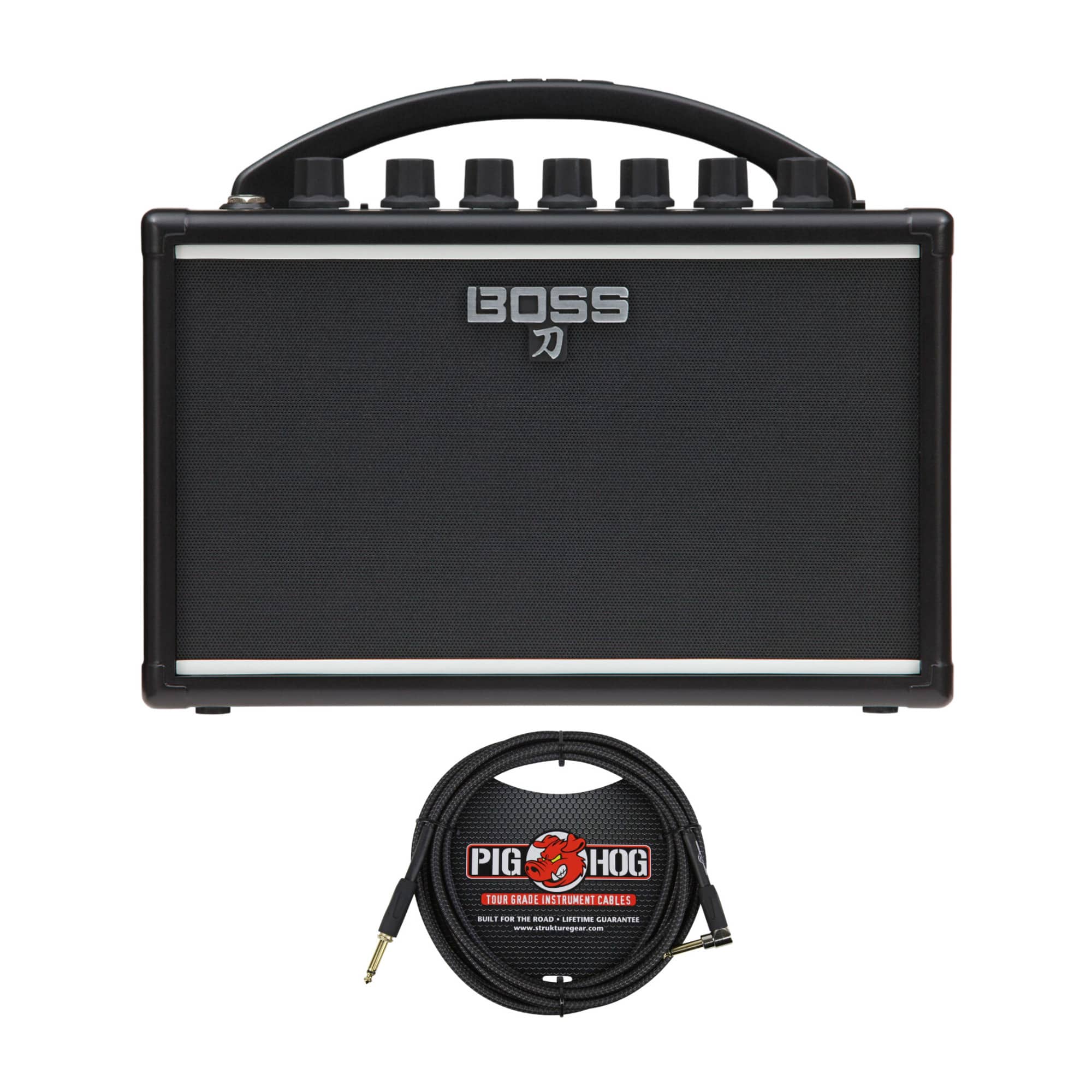 BOSS - Katana-Mini 7-Watt Portable Combo Amplifier with Guitar Cable