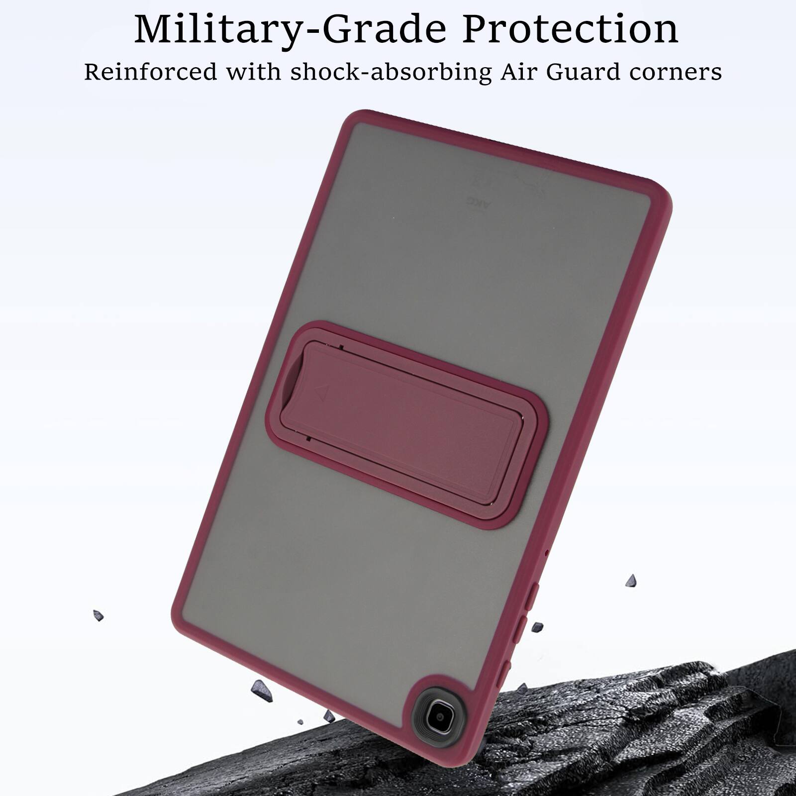 Military-Grade Protection  
Reinforced with shock-absorbing Air Guard corners